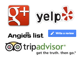 Top customer review sites
