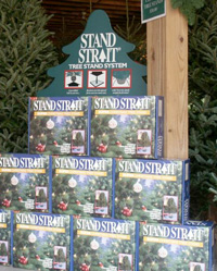 Upsell tree stand display